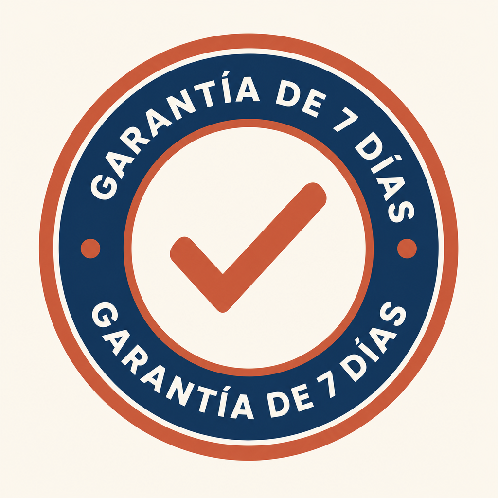 Sello de garantía de devolución de 7 días